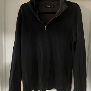 Three quarter zip up size medium